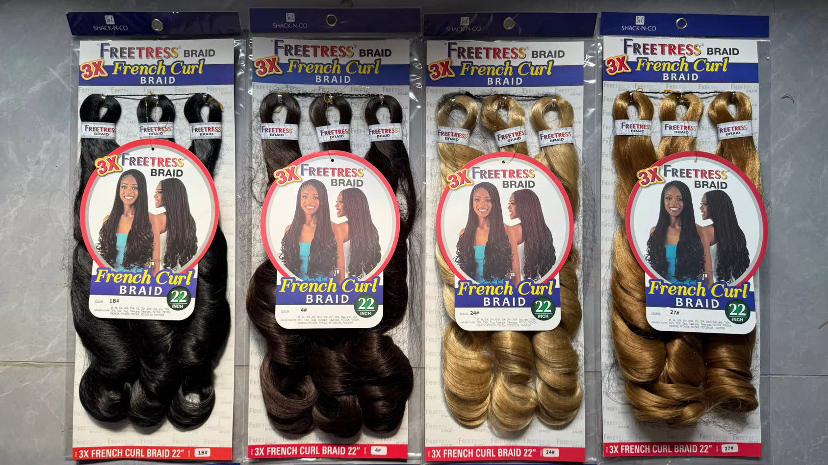 French Curls Braiding Hair Extensions