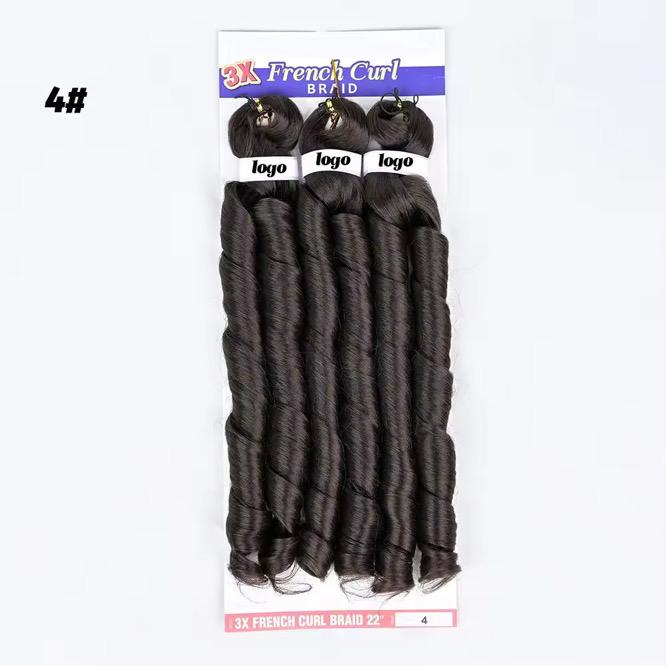 French Curls Braiding Hair Extensions