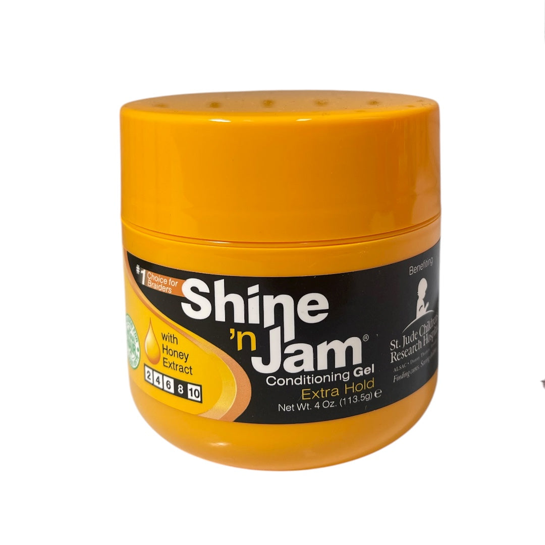 Shine'N Jam Extra Hold Ampro Conditioning Gel, 113.5g
