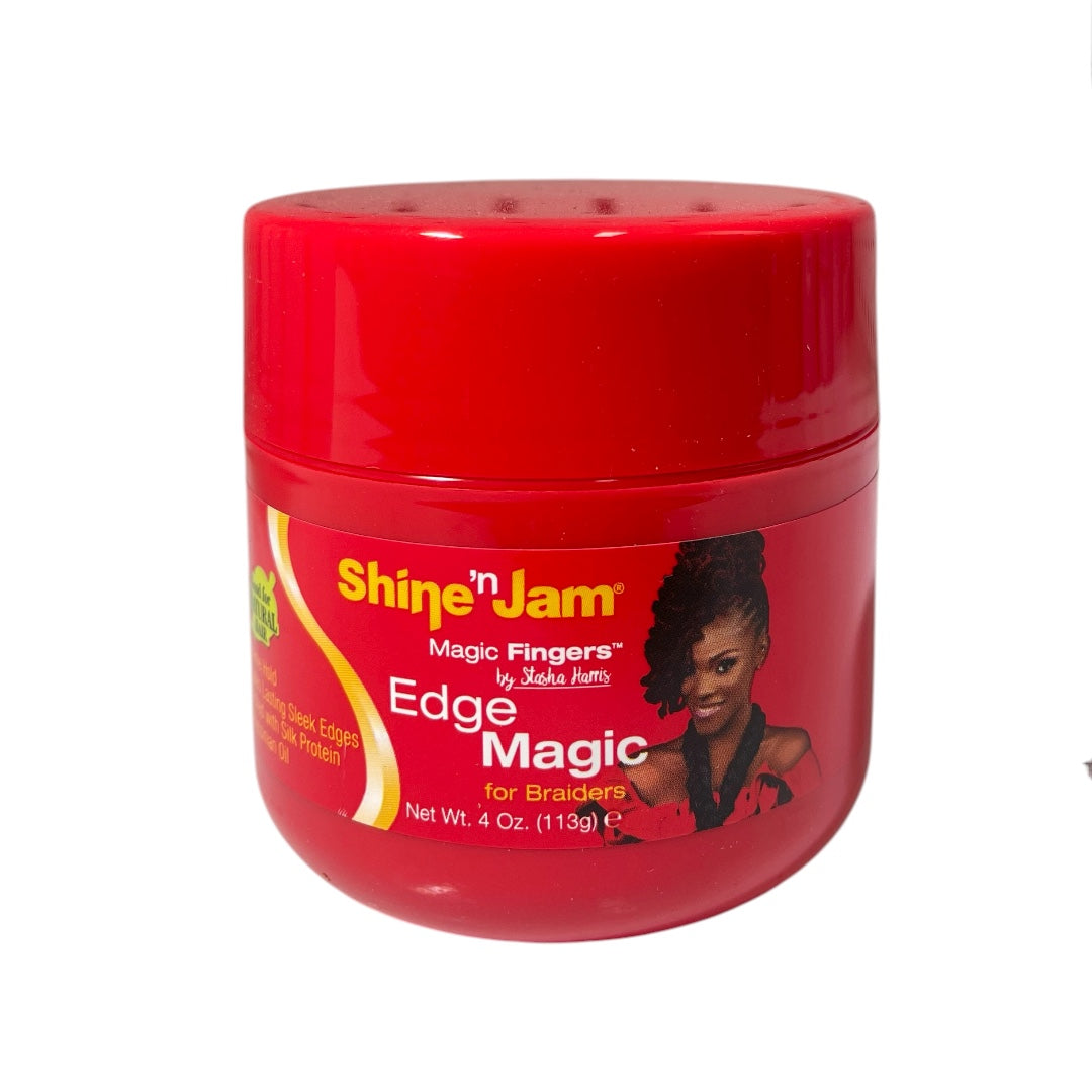 Shine-n-Jam Ampro Magic Fingers Edge Control - Works on Any Hair Texture to Create Multiple Styles