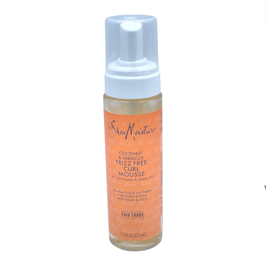 SHEA MOISTURE Coconut & Hibiscus Frizz-Free Curl Mousse 222ml