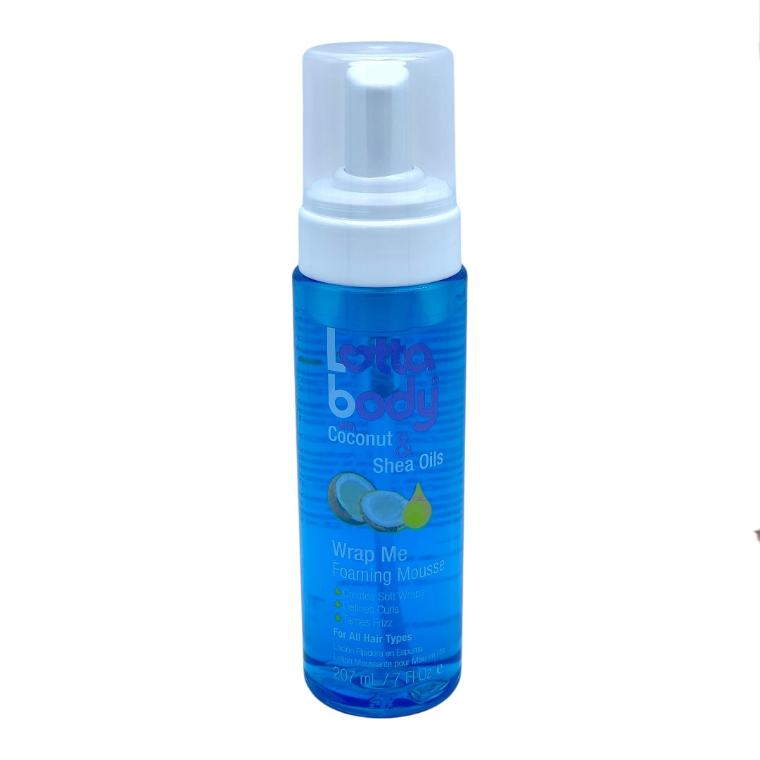 Lotta Body Wrap Me Foaming Mousse with Coconut and Shea Oil, 207ml