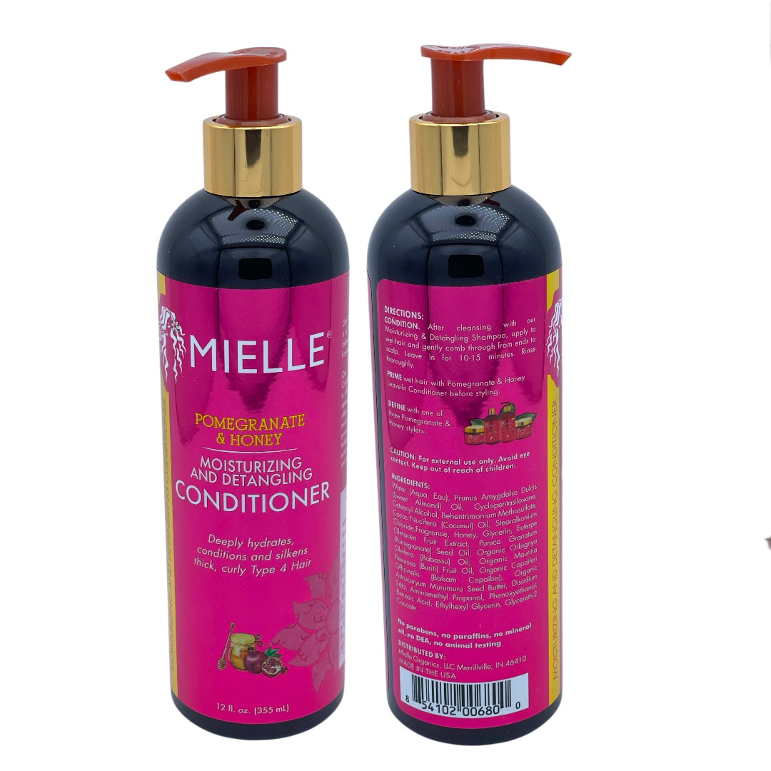 MIELLE® POMEGRANATE & HONEY MOISTURIZING AND DETANGLING CONDITIONER 355g