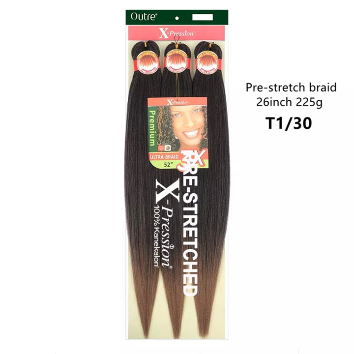 Outre 3X-PRESSION Ultra Braid Pre-streteched Braid 52"