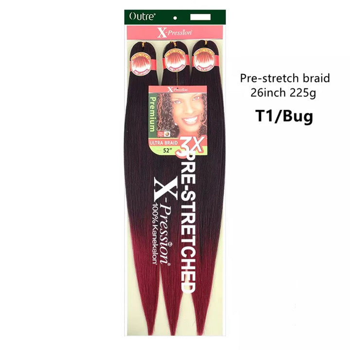 Outre 3X-PRESSION Ultra Braid Pre-streteched Braid 52"
