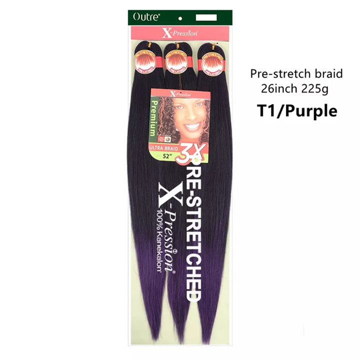 Outre 3X-PRESSION Ultra Braid Pre-streteched Braid 52"