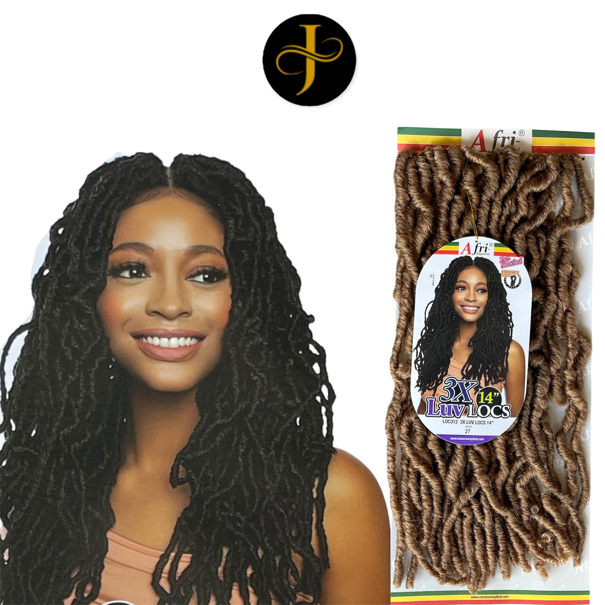 3X Luv Locs 14″