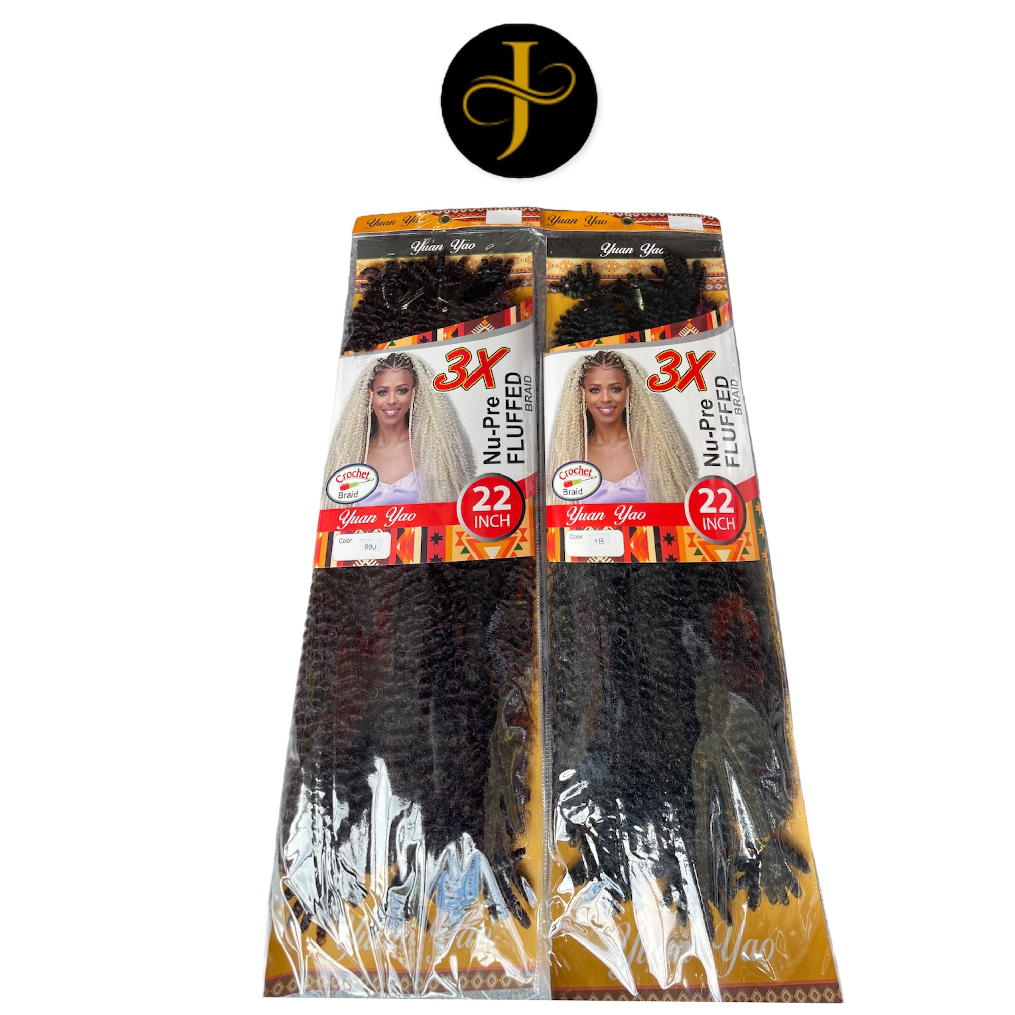 AFRO Spring Twist Pre-Separated Crochet Braids Hair 22″