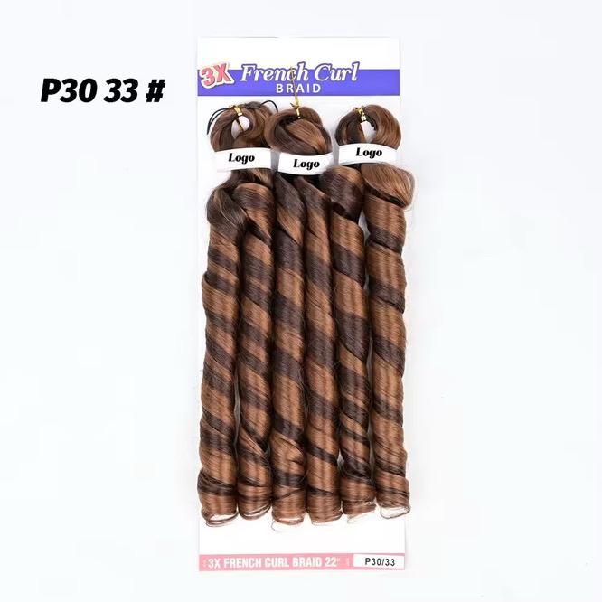 FREEPRESS BRAID 3X French Curl BRAID 22"