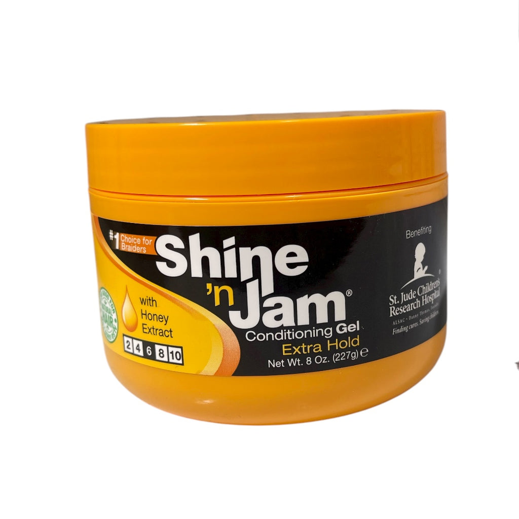Shine 'N Jam Ampro Conditioning Gel, Extra Hold, 227g