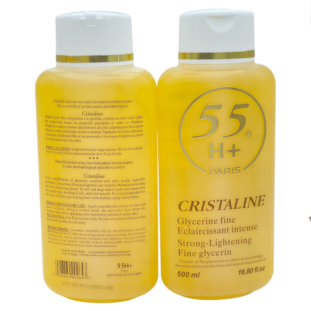 55 H+ PARIS CRISTALINE Strong Lightening Glycerin 500g