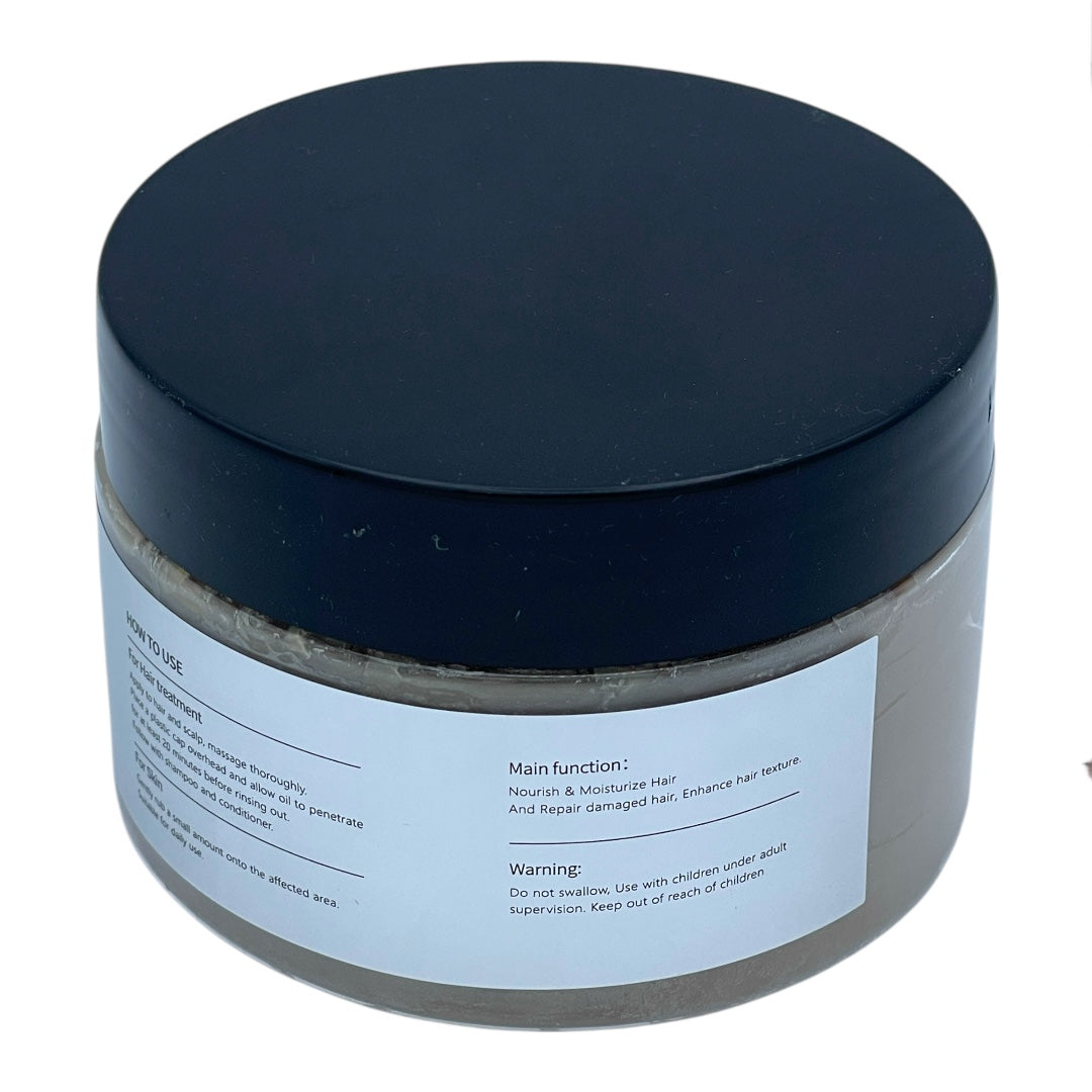 Raw Batana Oil for Hair Growth: 100% Pure & Organic - from Honduras Unrefined Promotes Hair thickness for Men & Women 120g