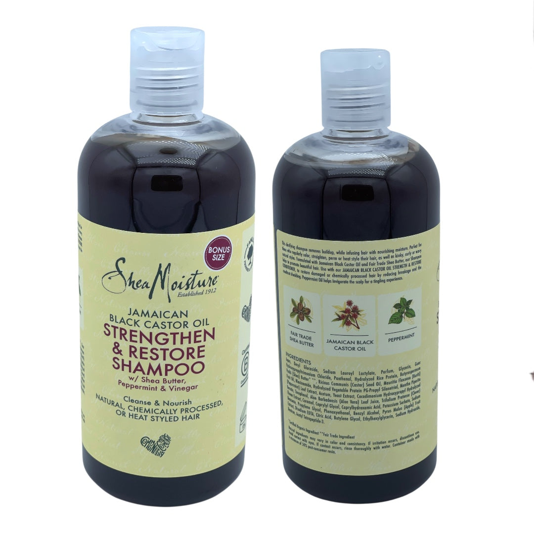 Shea Moisture JAMAICAN BLACK CASTOR OIL STRENGTHEN & RESTORE SHAMPOO 473g
