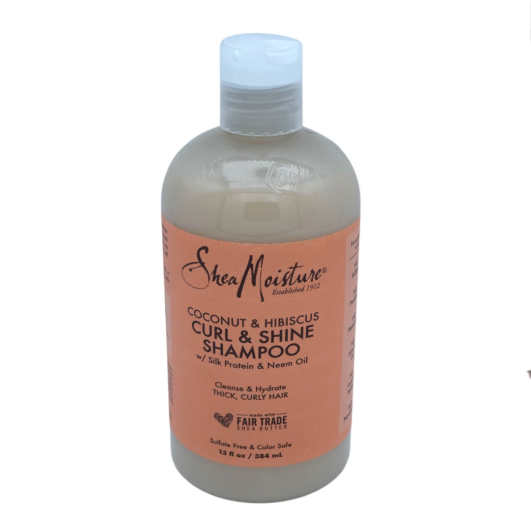 Shea Moisture COCONUT & HIBISCUS CURL & SHINE SHAMPOO 384g
