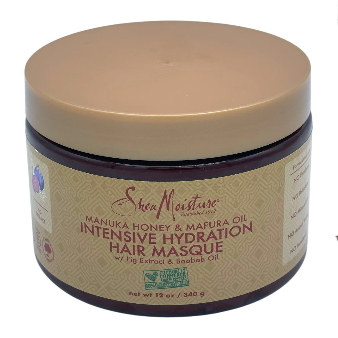 Shea Moisture MANUKA HONEY & MAURA OIL INTENSIVE HYDRATION HAIR MASQUE 340g