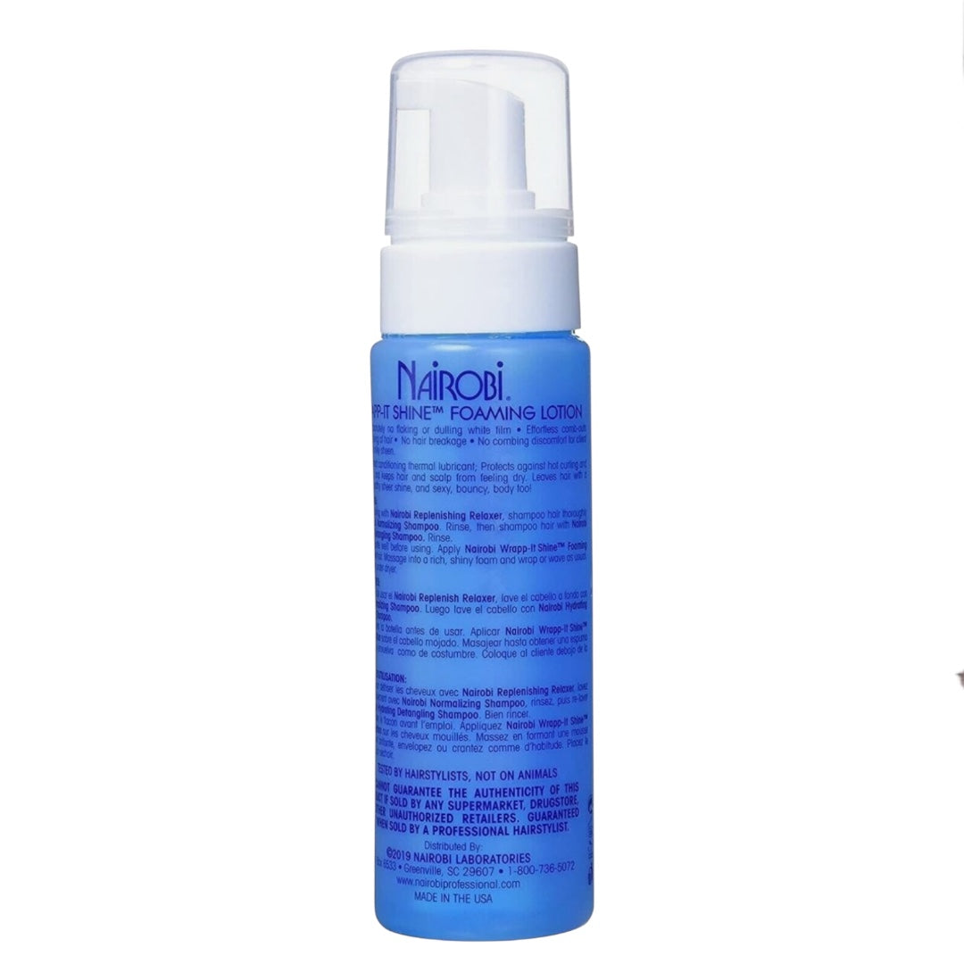 NAiROBi WRAPP-IT SHINE™ FOAMING LOTION