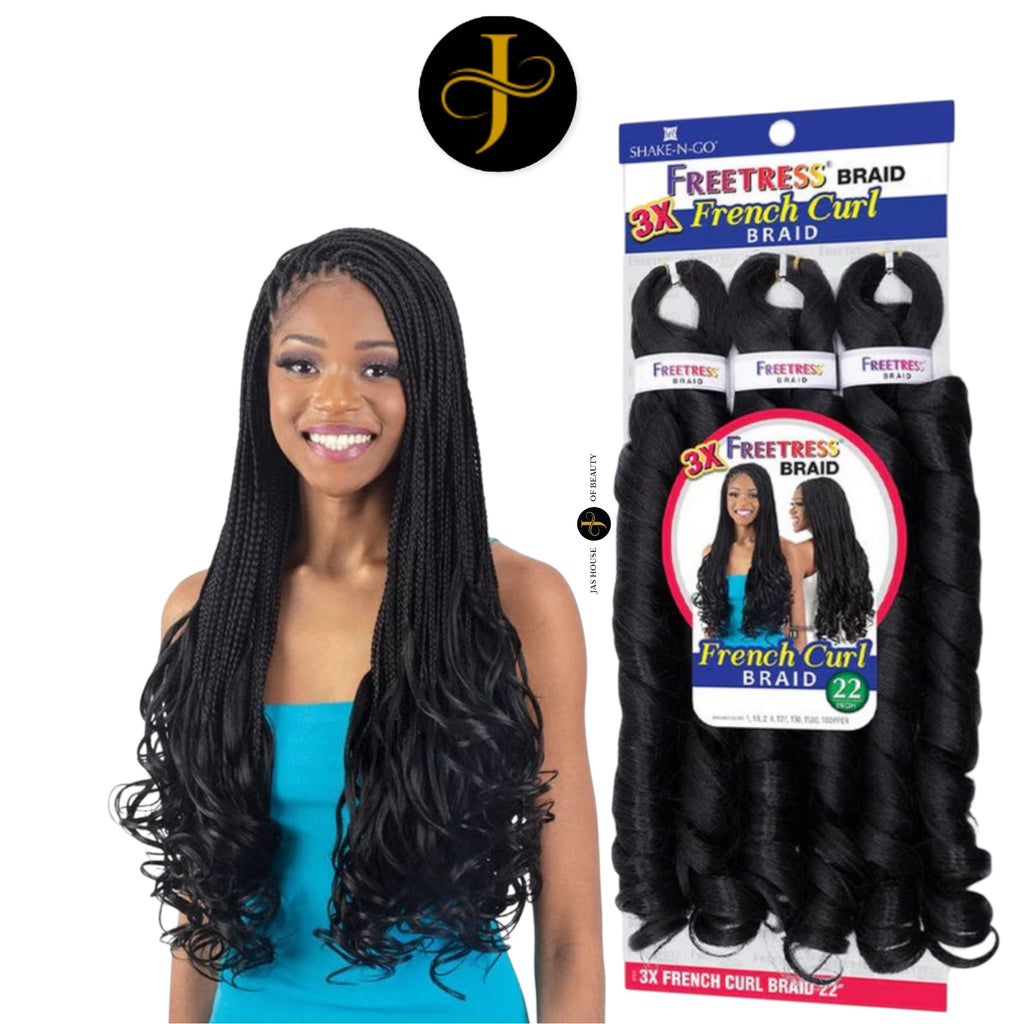 FREEPRESS BRAID 3X French Curl BRAID 22"